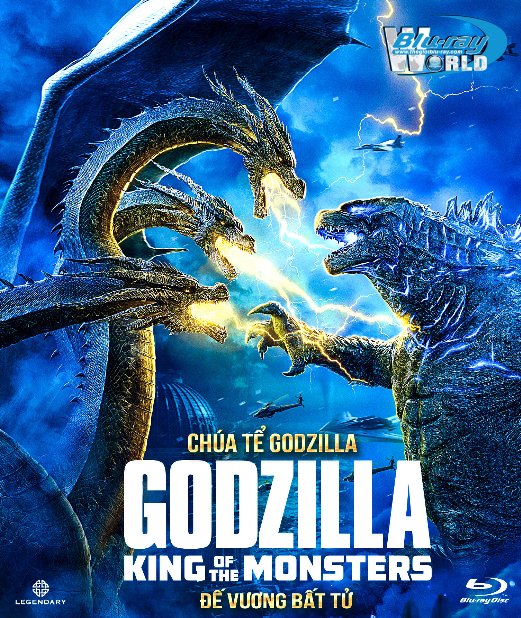 F1749. Godzilla King of the Monsters 2019 - Chúa Tể Godzilla: Đế Vương Bất Tử 2D50G (TRUE- HD 7.1 DOLBY ATMOS)